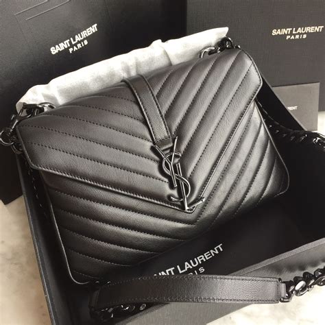 ysl black flap bag|ysl bag outlet.